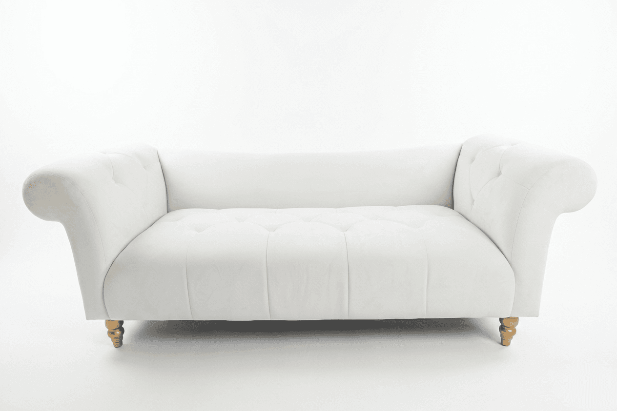 Minimalist White Sofa